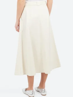 Outlet - Laurie Skirt in Off White Women Skirts