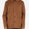Discount - Lazare Jacket in Brown Outerwear