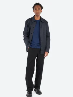 Sale - Lazare Jacket in Dark Navy Outerwear