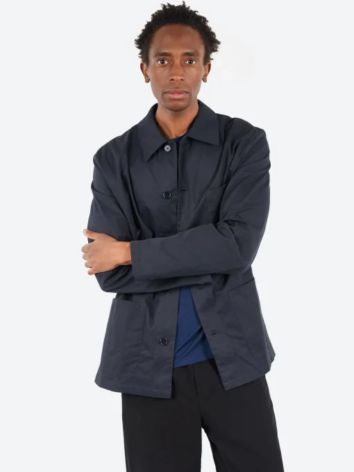 Sale - Lazare Jacket in Dark Navy Outerwear