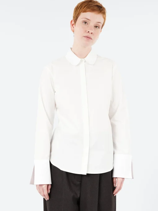 Discount - Linda Shirt in White Women Tops & Blouses | Button-Ups