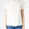Best - Marina Shirt in Off White Women Tops & Blouses | Overalls & Jumpsuits