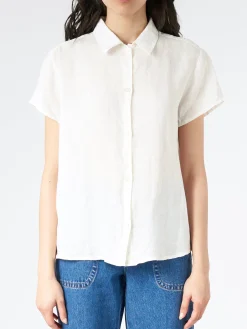 Best - Marina Shirt in Off White Women Tops & Blouses | Overalls & Jumpsuits
