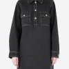 Outlet - Mia Dress in Noir Delave Women Dresses