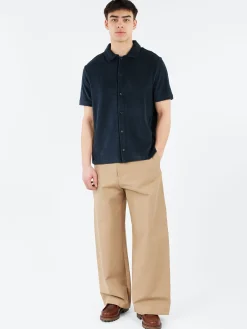Sale - Nicolo Shirt in Dark Navy Button-Ups