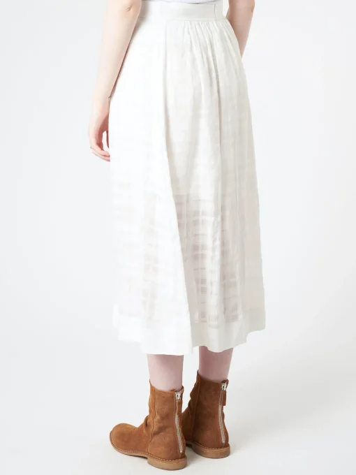 New - Ravenna Longue Skirt in Ecru Women Skirts | Overalls & Jumpsuits