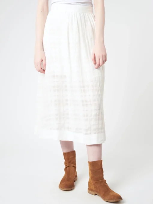 New - Ravenna Longue Skirt in Ecru Women Skirts | Overalls & Jumpsuits