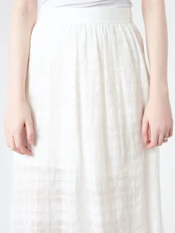 New - Ravenna Longue Skirt in Ecru Women Skirts | Overalls & Jumpsuits