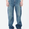 Sale - Relaxed H Jean in Washed Indigo Pants | Denim