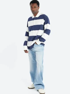 Hot - Riley Polo in Dark Navy Polos