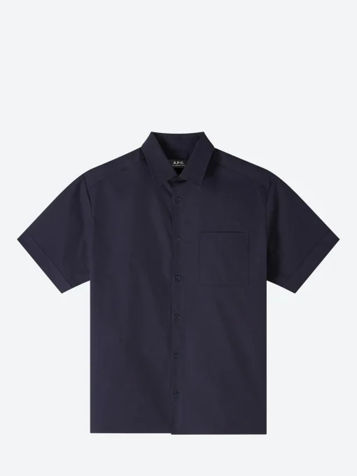 Fashion - Ross Shirt in Dark Navy Button-Ups