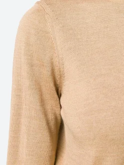 Hot - Sandra Turtleneck Sweater in Beige Chine Women Tops & Blouses | Overalls & Jumpsuits