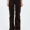 New - Seaside Pant in Dark Brown Women Pants