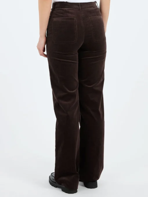New - Seaside Pant in Dark Brown Women Pants