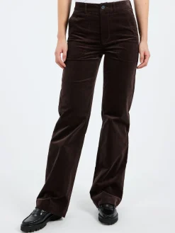 New - Seaside Pant in Dark Brown Women Pants