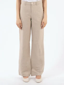 Online - Seaside Trouser in Beige Women Pants