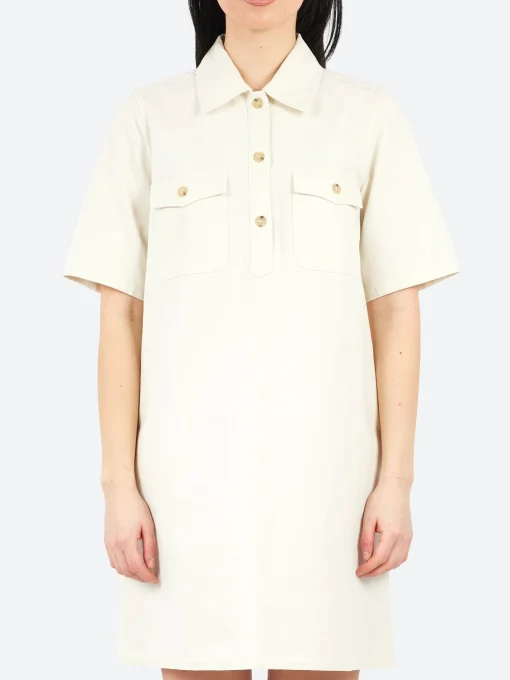 Sale - Selia Dress in Blanc Casse Women Dresses