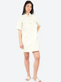 Sale - Selia Dress in Blanc Casse Women Dresses