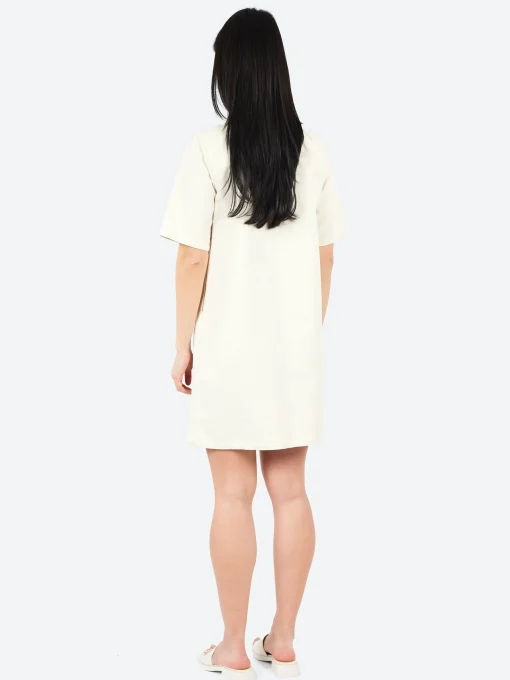 Sale - Selia Dress in Blanc Casse Women Dresses