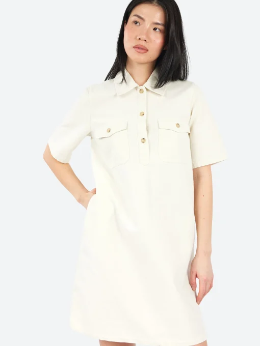 Sale - Selia Dress in Blanc Casse Women Dresses