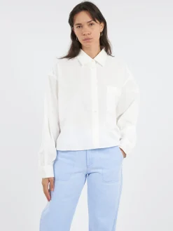 Sale - Sophia Shirt in White Women Tops & Blouses | Button-Ups