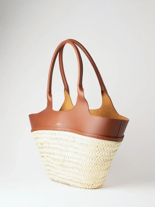 Outlet - Tanger Basket Bag in Noisette Women Belts | Bags