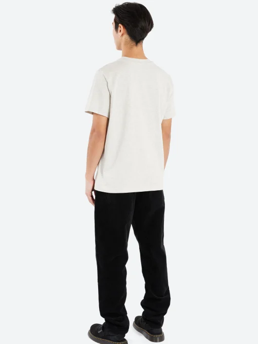 Hot - Vinyl T-Shirt in Heathered Ecru T-Shirts