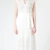 Hot - Willow Dress in Ecru Women Dresses