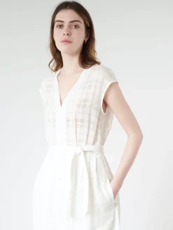 Hot - Willow Dress in Ecru Women Dresses