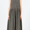 Hot ApuntoB - P1934 Dress in Blue Military Green Women Dresses