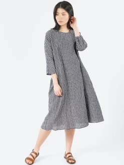 Discount ApuntoB - P1959 Dress in Denim Poppy Women Dresses