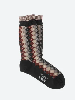 Fashion Argyles Crew Sock Women Socks & Hosiery | Belts