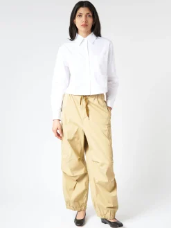 Outlet - Cargo Pants in Colonial Beige Women Pants