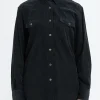 Outlet - Corduroy Shirt in Women Tops & Blouses | Button-Ups