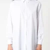 Sale - Cotton Poplin Loose Fit Shirt in Women Tops & Blouses | Button-Ups