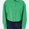 Discount - Cotton Poplin Shirt in Women Tops & Blouses | Button-Ups