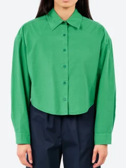 Discount - Cotton Poplin Shirt in Women Tops & Blouses | Button-Ups