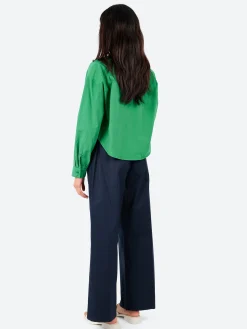 Discount - Cotton Poplin Shirt in Women Tops & Blouses | Button-Ups