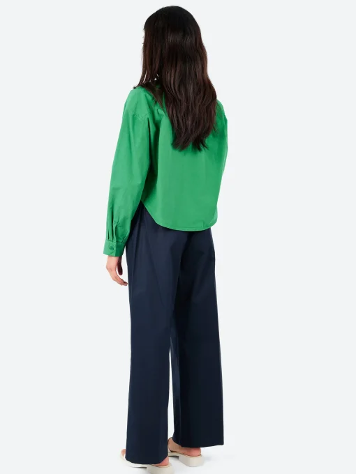 Discount - Cotton Poplin Shirt in Women Tops & Blouses | Button-Ups