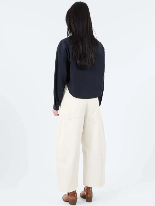 Hot - Cotton Poplin Shirt in Women Tops & Blouses | Button-Ups