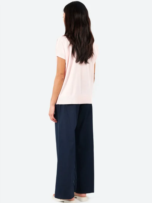 Outlet - Cotton V-Neck Jumper in Women Tops & Blouses