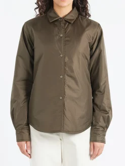 Sale - Glue Japanese Nylon Shirt-Jacket in Women Outerwear