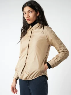 Best - Glue Japanese Nylon Shirt-Jacket in Women Outerwear