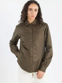 Sale - Glue Japanese Nylon Shirt-Jacket in Women Outerwear