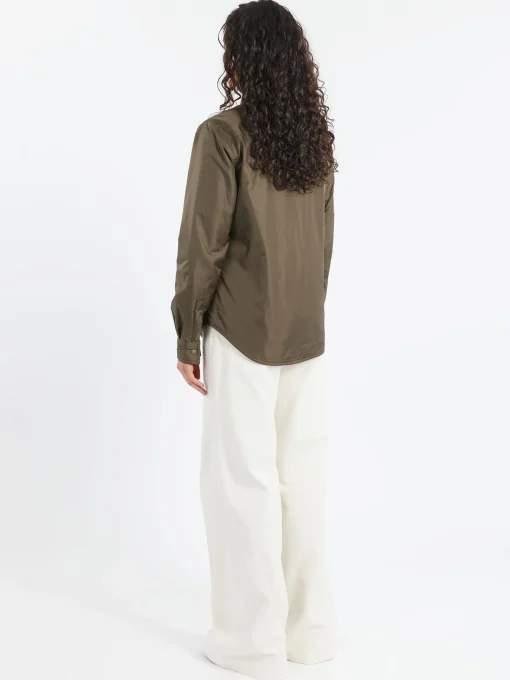 Sale - Glue Japanese Nylon Shirt-Jacket in Women Outerwear