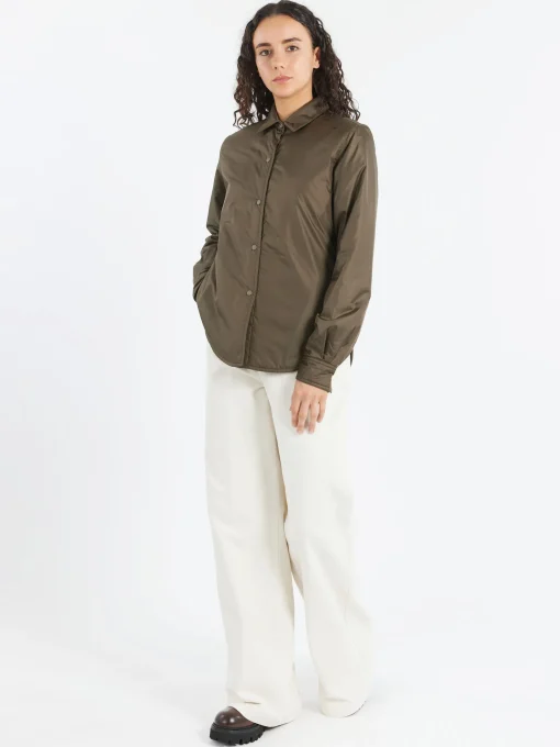 Sale - Glue Japanese Nylon Shirt-Jacket in Women Outerwear