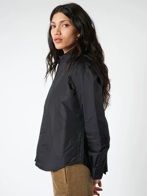 Hot - Glue Japanese Nylon Shirt-Jacket in Women Outerwear