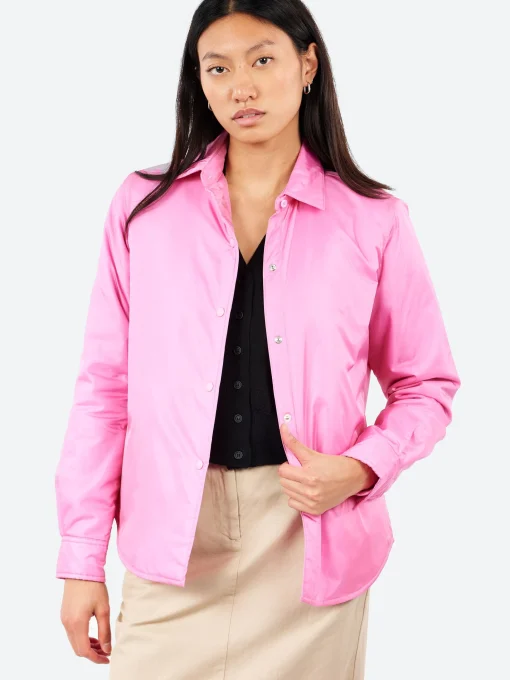 Hot - Glue Japanese Nylon Shirt-Jacket in Women Outerwear