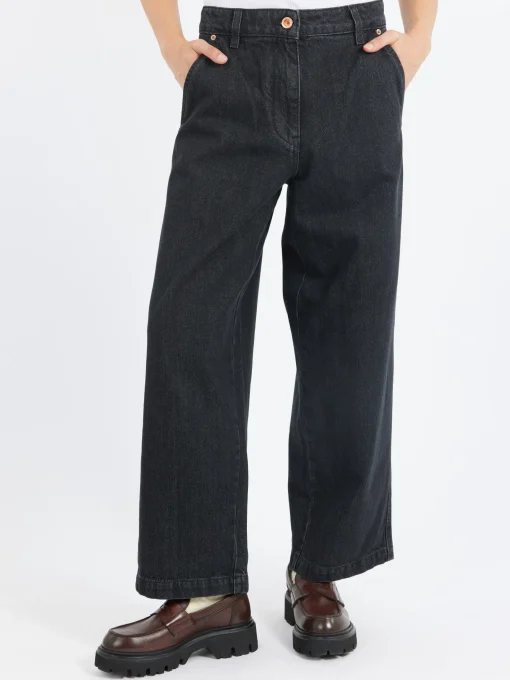 Discount - High-Waisted Denim in Women Pants | Denim