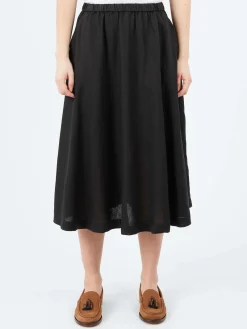 Fashion - Linen Skirt in Women Skirts